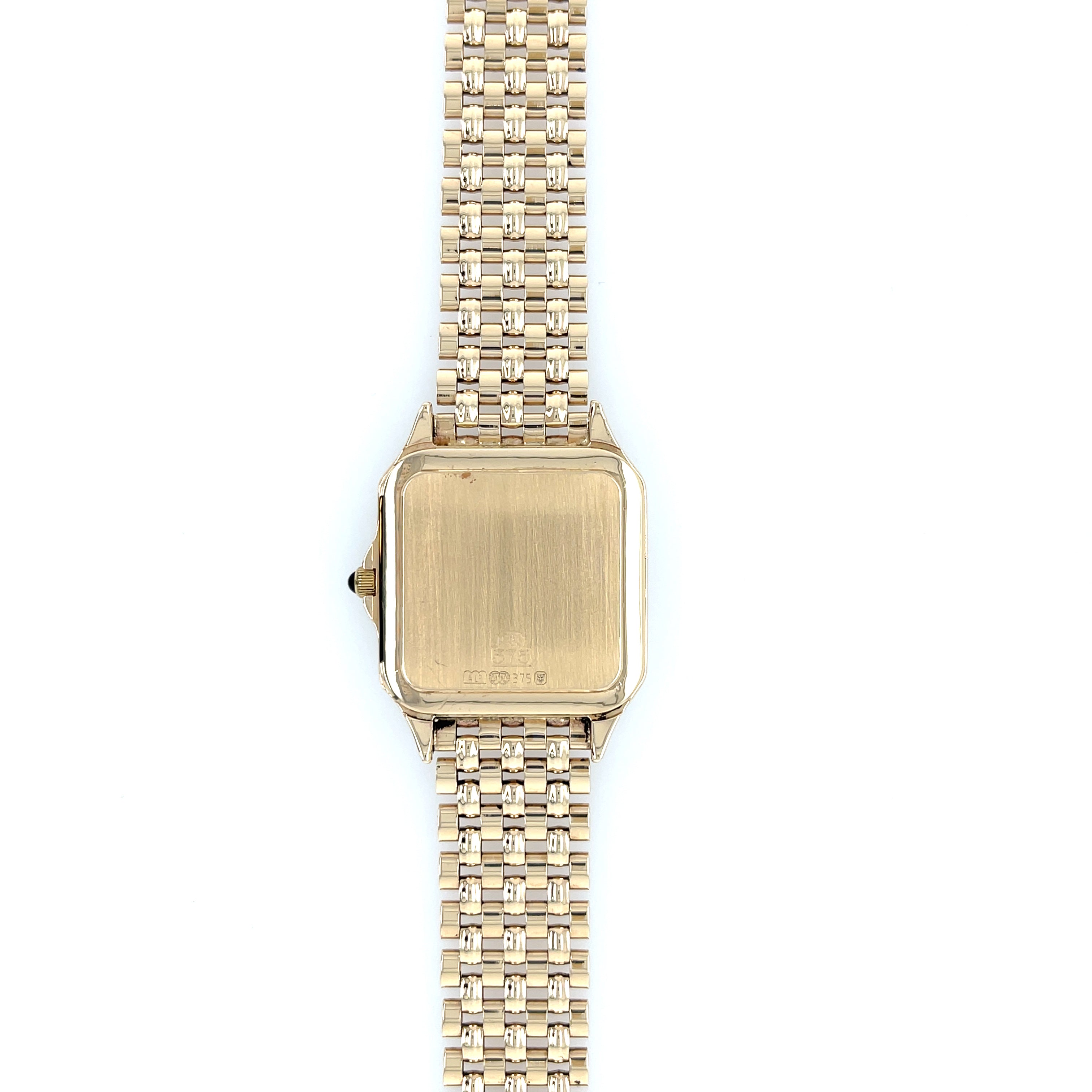 IMPERIALTO 9ct Yellow Gold Quartz Unisex Bracelet Watch