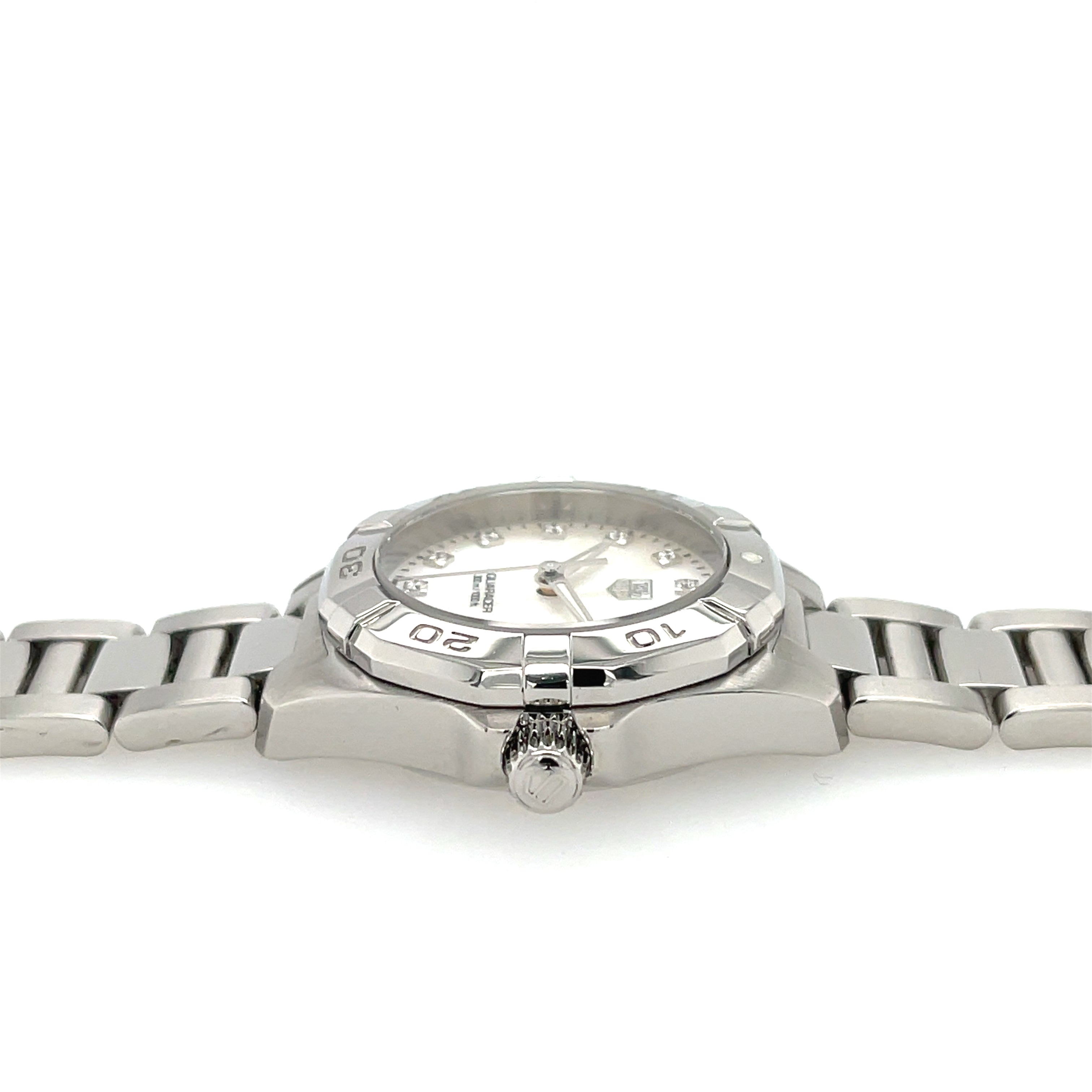 TAG HEUER Aquaracer Ladies Diamond Watch WAY1413.BA0920