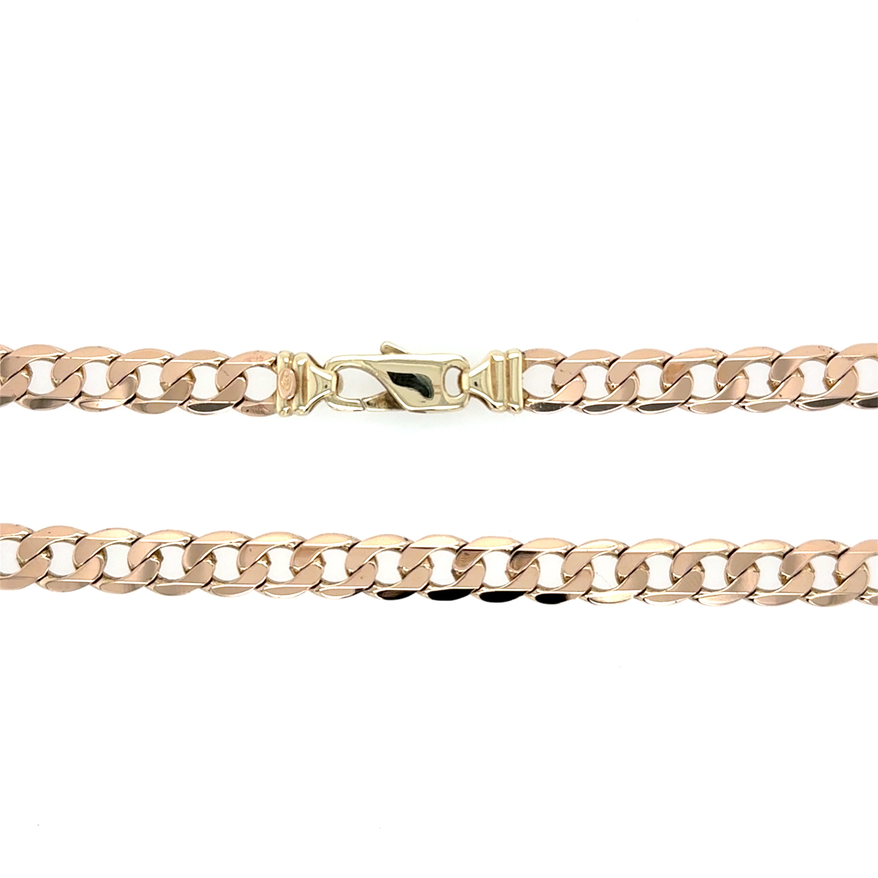 9ct Yellow Gold 20 Inch Curb Link Chain Necklace - 31.45g