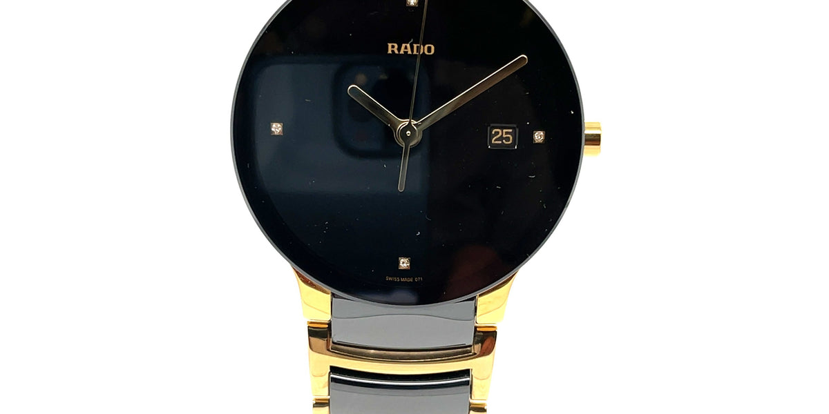 RADO Centrix 42mm Mens R30929712 Watch Box Papers SOLD Louis Meyer Jewellers