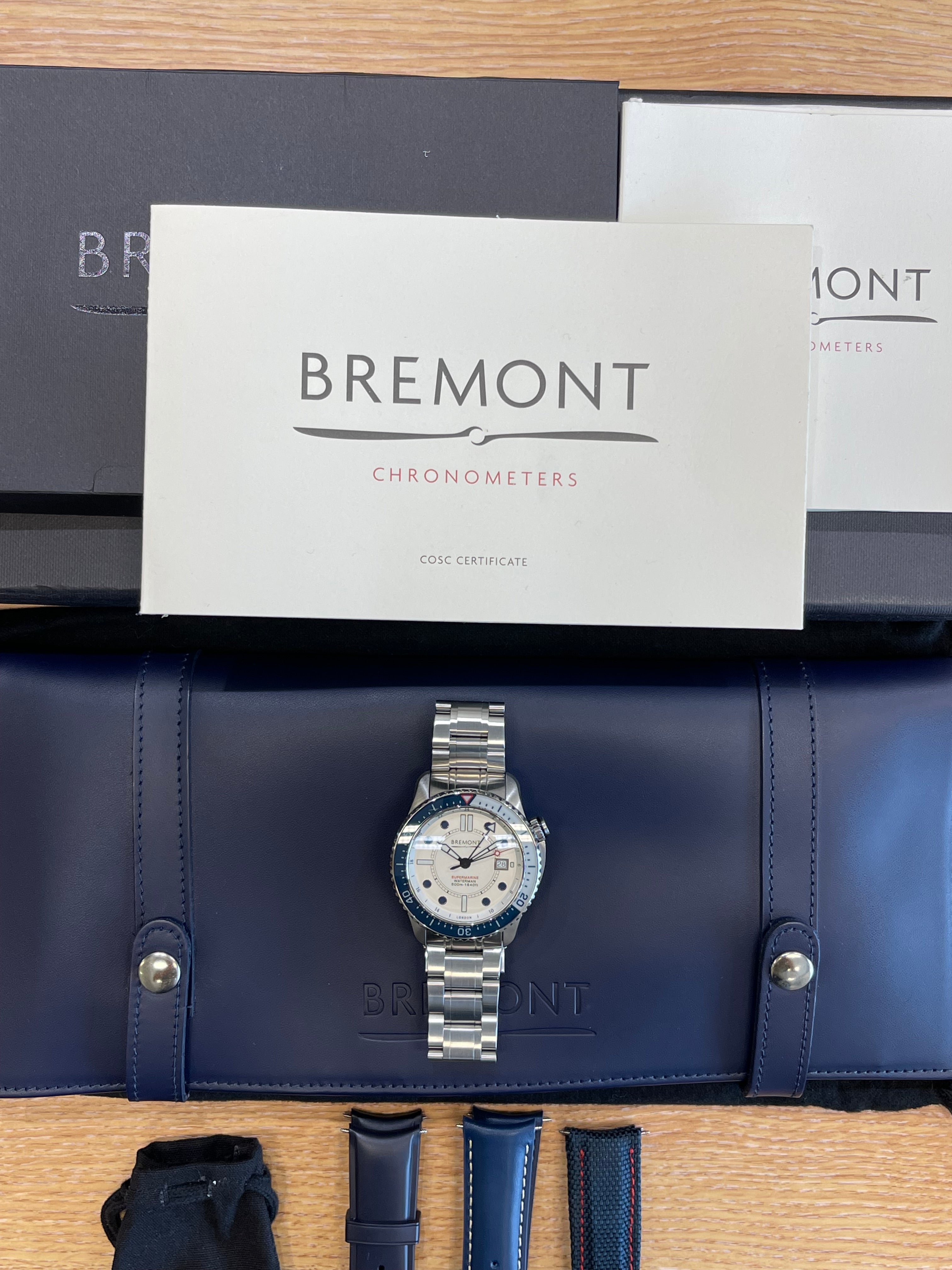 BREMONT Supermarine Waterman S500 Limited Edition Watch SOLD